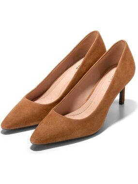 NWT Cole Haan Go To Janey Pumps Suede Minimalist Classic
